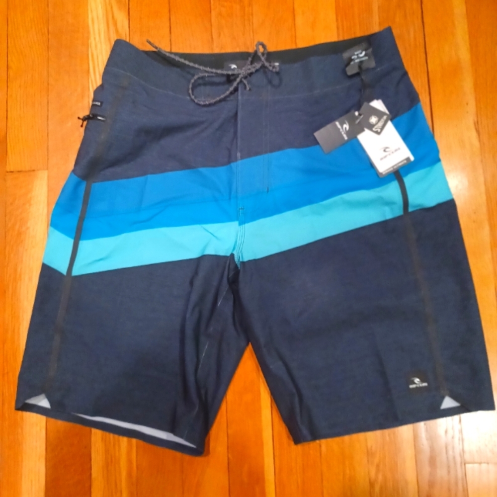 NWT Rip Curl Boardshorts Mens 30 Mid Length 20" Mirage Revert Ultimate Stretch